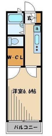 レオパレス大門坂下の物件間取画像